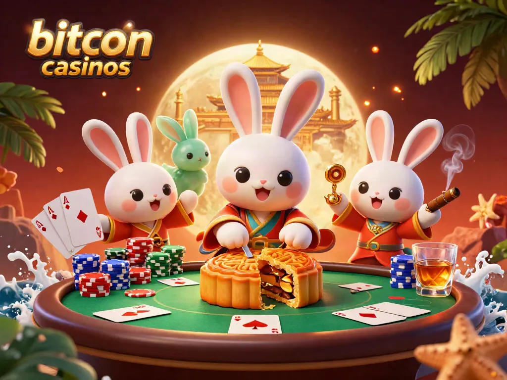 Experience thrilling bitcoin casinos with poker chips and vibrant gameplay in this dynamic illustration.
