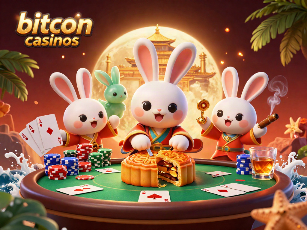 Experience thrilling bitcoin casinos with poker chips and vibrant gameplay in this dynamic illustration.