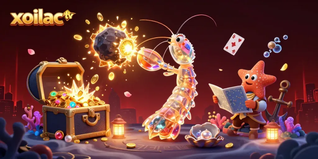 Experience thrilling bets with xoilac tv, featuring an explosive casino-themed scene.