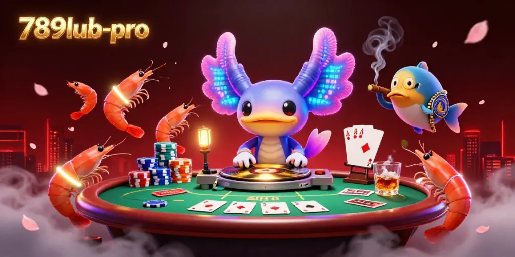 Join the vibrant fun at 789lub-pro with dynamic animations featuring poker games and exciting characters.