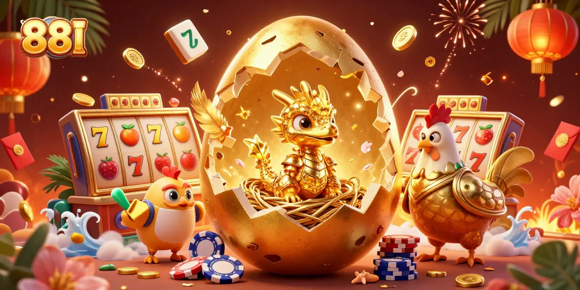 Experience the excitement of 88I casino gaming with golden dragon and rich designs.