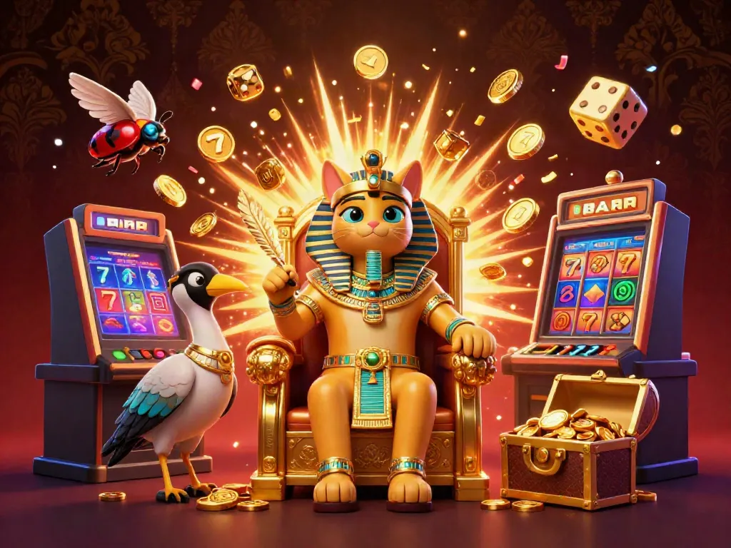 Experience the excitement of mu88 with vibrant slots, golden treasures, and dynamic gambling action.