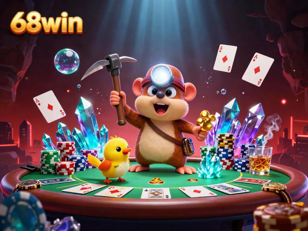 Experience thrilling gameplay at 68win with unique treasures and vibrant poker action.