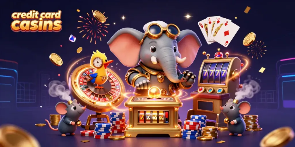 Engage with credit card casinos through dynamic gameplay and vibrant visuals.